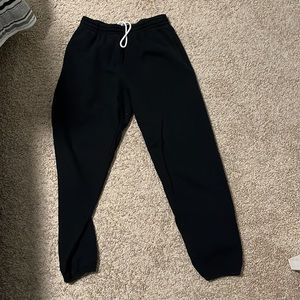 Fruit of the Loom Black Sweat Pants